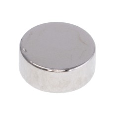 Магніт NdFeB, диск/циліндр D12 x 5 mm (N38), Ni + Cu + Ni HHII