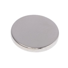 Магніт NdFeB, диск/циліндр D15 x 2 mm (N38), Ni + Cu + Ni HHII