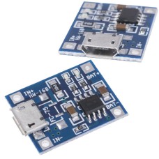Зарядний пристрій для Li-Po (TP4056 1A Lipo Battery Charging Board micro USB)