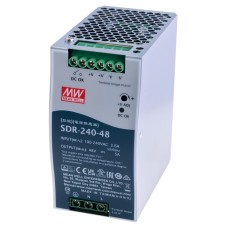 Блок живлення на DIN-рейку 240W 48V SDR-240-48 MeanWell
