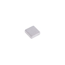 Магніт NdFeB, блок 4 x 4 x 1.2 mm (N50), Ni + Cu + Ni (нікель) HHII