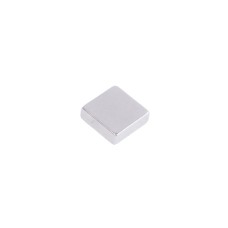 Магніт NdFeB, Блок 6 x 6 x 2 mm (N48), Ni + Cu + Ni (нікель) HHII