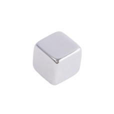 Магніт NdFeB, Блок 8 x 8 x 8 mm (N38), Ni + Cu + Ni (нікель) HHII
