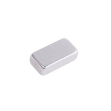 Магніт NdFeB, Блок 10 x 5 x 3 mm (N38), Ni + Cu + Ni (нікель) HHII