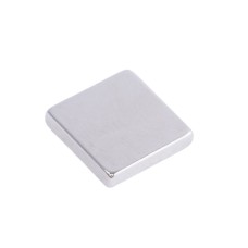 Магніт NdFeB, Блок 10 x 10 x 2 mm (N48), Ni + Cu + Ni (нікель) HHII