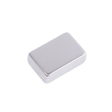 Магніт NdFeB, Блок 12 x 8 x 4 mm (N38), Ni + Cu + Ni (нікель) HHII
