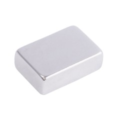 Магніт NdFeB, Блок 18 x 12 x 6 mm (N38), Ni + Cu + Ni (нікель) HHII