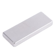 Магніт NdFeB, блок 40 x 15 x 5 mm (N38), Ni + Cu + Ni (нікель) HHII