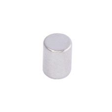 Магніт NdFeB, диск/циліндр D3 x 4 mm (N38), Ni + Cu + Ni (нікель) HHII