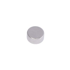 Магніт NdFeB, диск/циліндр D4 x 2 mm (N50), Ni + Cu + Ni (нікель) HHII