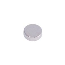 Магніт NdFeB, диск/циліндр D6 x 2 mm (N50), Ni + Cu + Ni (нікель) HHII