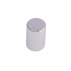 Магніт NdFeB, диск/циліндр D8 x 12 mm (N38), Ni + Cu + Ni (нікель) HHII