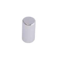 Магніт NdFeB, диск/циліндр D8 x 15 mm (N38), Ni + Cu + Ni (нікель) HHII