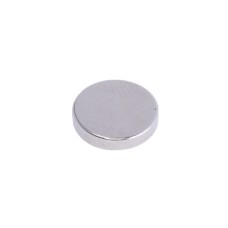 Магніт NdFeB, диск/циліндр D10 x 2 mm (N50), Ni + Cu + Ni (нікель) HHII
