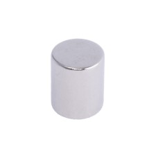 Магніт NdFeB, диск/циліндр D10 x 12 mm (N38), Ni + Cu + Ni (нікель) HHII