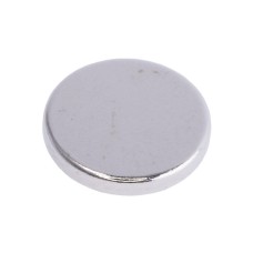 Магніт NdFeB, диск/циліндр D12 x 2 mm (N50), Ni + Cu + Ni (нікель) HHII