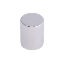 Магніт NdFeB, диск/циліндр D12 x 15 mm (N38), Ni + Cu + Ni (нікель) HHII