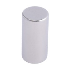 Магніт NdFeB, диск/циліндр D15 х 30 mm (N38), Ni + Cu + Ni (нікель) HHII