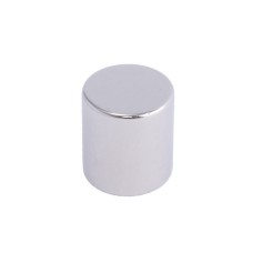Магніт NdFeB, диск/циліндр D18 x 20 mm (N38), Ni + Cu + Ni (нікель) HHII
