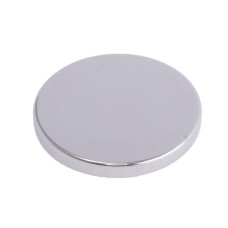 Магніт NdFeB, диск/циліндр D25 x 3 mm (N38), Ni + Cu + Ni (нікель) HHII