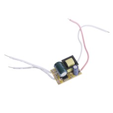 Драйвер для світлодіодів 3-5W без корпуса, 280-300mA @ DC 9-18V, AC 90-265V, 23x16x15mm