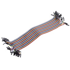 KLS1-SBJW04-FF-300MM-22AWG шлейфова перемичка 40 пін, мама-мама 30см