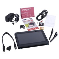 Мікрокомп'ютер Raspberry Pi 4GB Model B + набір (корпус, радіатори, вентилятор, SD, LCD, HDMI, БЖ)