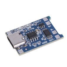 Зарядний пристрій для Li-Po (TP4056 1A Lipo Battery Charging Board Type C)