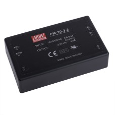 Блок живлення що вбудовується на плату 20W 3,3V PM-20-3.3 MeanWell