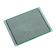 Макетна плата 6x8 двостороння, зелена Global Tone