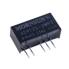 DC/DC перетворювач 2W, Mornsun A2412S-2WR3