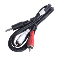 Кабель, вилка Jack 3,5мм, вилка RCA x2, 1,2м (CABLE-458HQ/1.5) Goobay