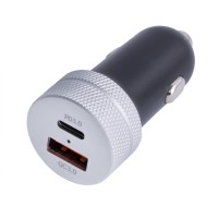 Автомобильное зарядное устройство USB-A + USB-C Ketian