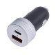 Автомобільний зарядний пристрій USB-A + USB-C Ketian
