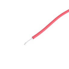 Силіконовий провід 26AWG (0.15mm²-30/0.08TS) червоний