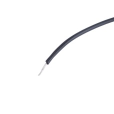 Силіконовий провід 24AWG (0.2mm²-40/0.08TS) чорний