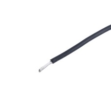 Силіконовий провід 20AWG (0.5mm²-100/0.08TS) чорний