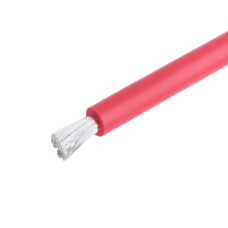 Силіконовий провід 10AWG (5.4mm²-1050/0.08TS) червоний