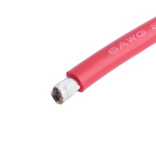 Силіконовий провід 6AWG (16mm²-3200/0.08TS) червоний