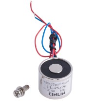 Електромагніт CL-25/20 5V 3,5W 4,5kg/50N (Cinlin)
