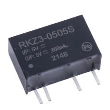 DC/DC перетворювач 3W, RECOM RKZ3-0505S