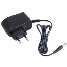 Блок живлення з вилкою 6W 5V, роз'єм:2.1x5.5мм, GSM06E05-P1J MeanWell