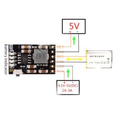 Модуль заряду/розряду MH-CD42 5V 2A для Li-ion акумуляторів