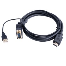 Кабель перехідник HDMI на VGA 1,5М LJ