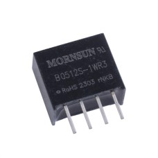 DC/DC перетворювач 1W, Mornsun B0512S-1WR3
