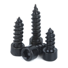 Шуруп із циліндричною головкою M3.5x14mm (клас 8.8, чорне покриття, внутрішній шестигранник)