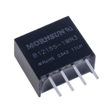 DC/DC перетворювач 1W, Mornsun B1215S-1WR3