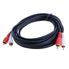 Кабель 2RCA <-> 2RCA 3 метри. LJ