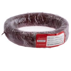 Провід багатожильний 0.3mm² (22AWG/16xD0.15mm, мідь, PVC), коричневий