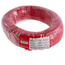Провід багатожильний 0.5mm² (20AWG/16xD0.20mm, мідь, PVC), червоний